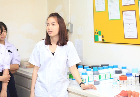 ภาพกิจกรรม ค่ายวิทยาศาสตร์โรงเรียนตากพิทยาคม จัดโดย คณะวิทยาศาสตร์และเทคโนโลยี