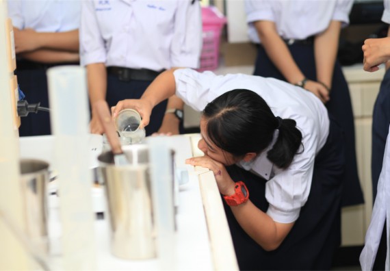 ภาพกิจกรรม ค่ายวิทยาศาสตร์โรงเรียนตากพิทยาคม จัดโดย คณะวิทยาศาสตร์และเทคโนโลยี