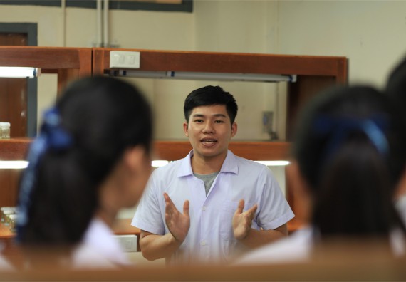 ภาพกิจกรรม ค่ายวิทยาศาสตร์โรงเรียนตากพิทยาคม จัดโดย คณะวิทยาศาสตร์และเทคโนโลยี