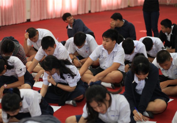 ภาพกิจกรรม ค่ายวิทยาศาสตร์โรงเรียนตากพิทยาคม จัดโดย คณะวิทยาศาสตร์และเทคโนโลยี