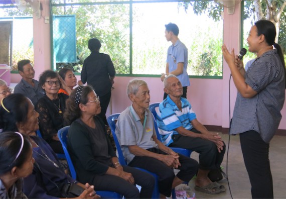 โปรแกรมวิชาสาธารณสุขศาสตร์ จัดกิจกรรมบริการวิชาการด้านสุขภาพ