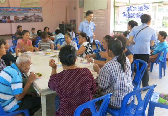 โปรแกรมวิชาสาธารณสุขศาสตร์ จัดกิจกรรมบริการวิชาการด้านสุขภาพ