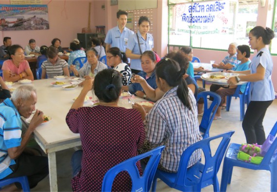 โปรแกรมวิชาสาธารณสุขศาสตร์ จัดกิจกรรมบริการวิชาการด้านสุขภาพ