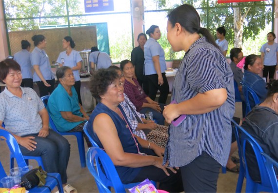 โปรแกรมวิชาสาธารณสุขศาสตร์ จัดกิจกรรมบริการวิชาการด้านสุขภาพ