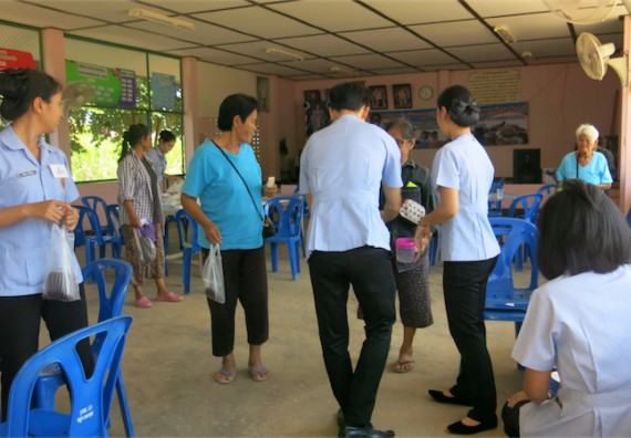 โปรแกรมวิชาสาธารณสุขศาสตร์ จัดกิจกรรมบริการวิชาการด้านสุขภาพ