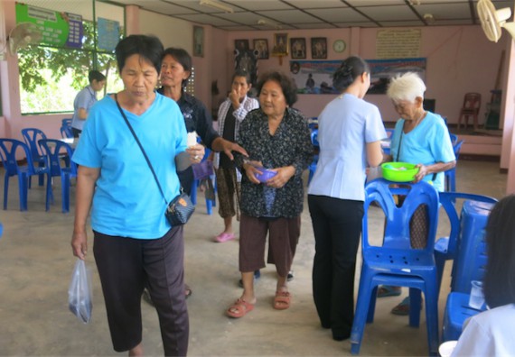 โปรแกรมวิชาสาธารณสุขศาสตร์ จัดกิจกรรมบริการวิชาการด้านสุขภาพ