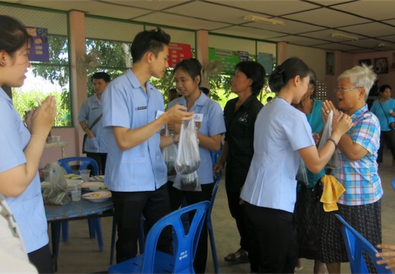 โปรแกรมวิชาสาธารณสุขศาสตร์ จัดกิจกรรมบริการวิชาการด้านสุขภาพ