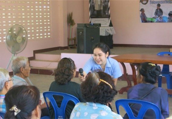 โปรแกรมวิชาสาธารณสุขศาสตร์ จัดกิจกรรมบริการวิชาการด้านสุขภาพ