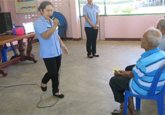 โปรแกรมวิชาสาธารณสุขศาสตร์ จัดกิจกรรมบริการวิชาการด้านสุขภาพ