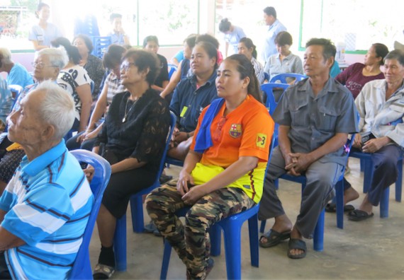 โปรแกรมวิชาสาธารณสุขศาสตร์ จัดกิจกรรมบริการวิชาการด้านสุขภาพ