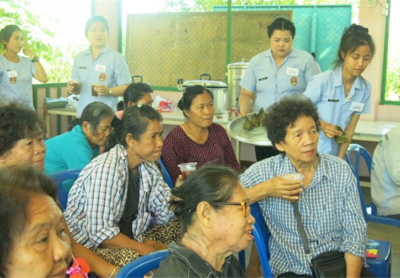 โปรแกรมวิชาสาธารณสุขศาสตร์ จัดกิจกรรมบริการวิชาการด้านสุขภาพ