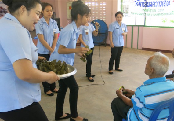 โปรแกรมวิชาสาธารณสุขศาสตร์ จัดกิจกรรมบริการวิชาการด้านสุขภาพ