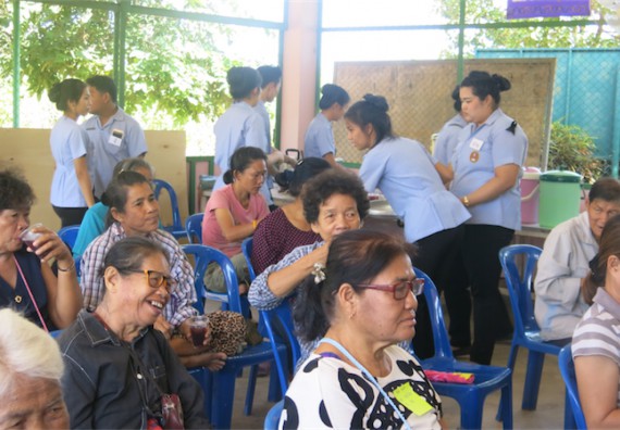 โปรแกรมวิชาสาธารณสุขศาสตร์ จัดกิจกรรมบริการวิชาการด้านสุขภาพ