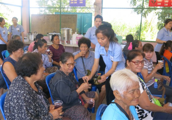 โปรแกรมวิชาสาธารณสุขศาสตร์ จัดกิจกรรมบริการวิชาการด้านสุขภาพ