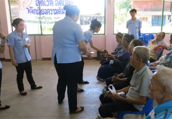 โปรแกรมวิชาสาธารณสุขศาสตร์ จัดกิจกรรมบริการวิชาการด้านสุขภาพ
