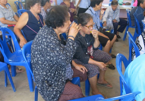 โปรแกรมวิชาสาธารณสุขศาสตร์ จัดกิจกรรมบริการวิชาการด้านสุขภาพ