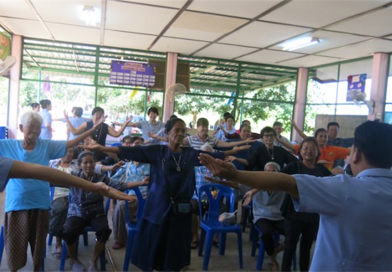 โปรแกรมวิชาสาธารณสุขศาสตร์ จัดกิจกรรมบริการวิชาการด้านสุขภาพ