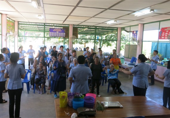 โปรแกรมวิชาสาธารณสุขศาสตร์ จัดกิจกรรมบริการวิชาการด้านสุขภาพ