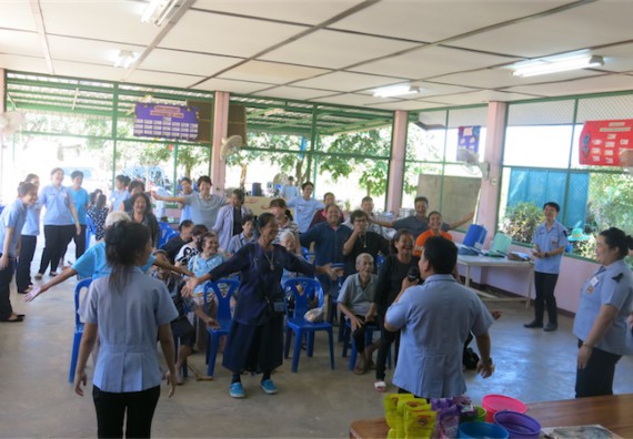 โปรแกรมวิชาสาธารณสุขศาสตร์ จัดกิจกรรมบริการวิชาการด้านสุขภาพ