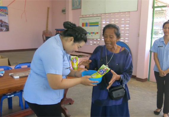 โปรแกรมวิชาสาธารณสุขศาสตร์ จัดกิจกรรมบริการวิชาการด้านสุขภาพ
