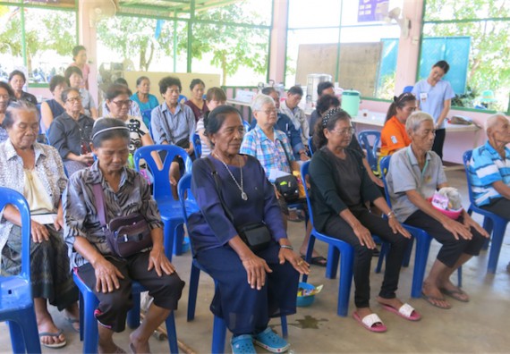 โปรแกรมวิชาสาธารณสุขศาสตร์ จัดกิจกรรมบริการวิชาการด้านสุขภาพ