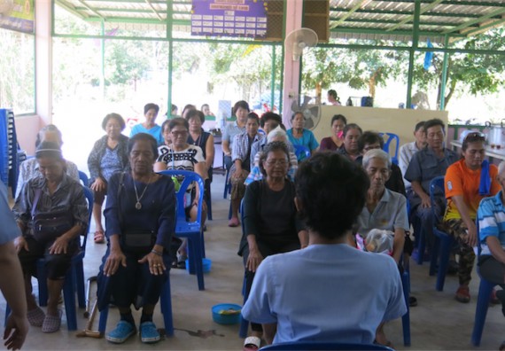 โปรแกรมวิชาสาธารณสุขศาสตร์ จัดกิจกรรมบริการวิชาการด้านสุขภาพ