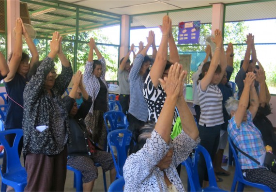 โปรแกรมวิชาสาธารณสุขศาสตร์ จัดกิจกรรมบริการวิชาการด้านสุขภาพ