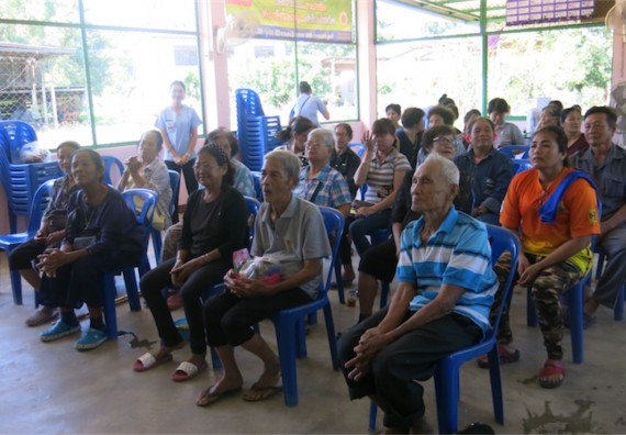โปรแกรมวิชาสาธารณสุขศาสตร์ จัดกิจกรรมบริการวิชาการด้านสุขภาพ