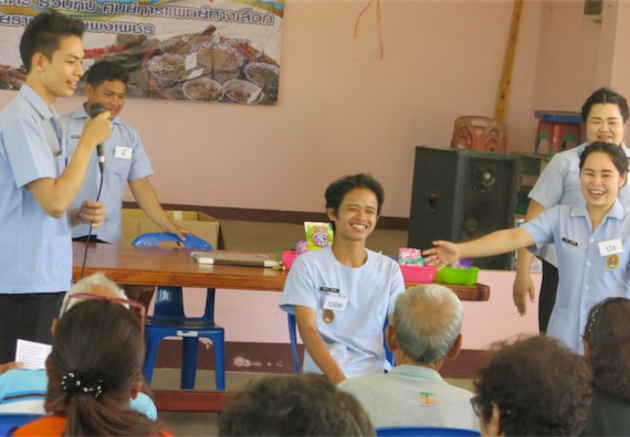 โปรแกรมวิชาสาธารณสุขศาสตร์ จัดกิจกรรมบริการวิชาการด้านสุขภาพ