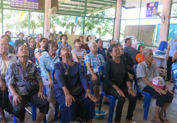 โปรแกรมวิชาสาธารณสุขศาสตร์ จัดกิจกรรมบริการวิชาการด้านสุขภาพ