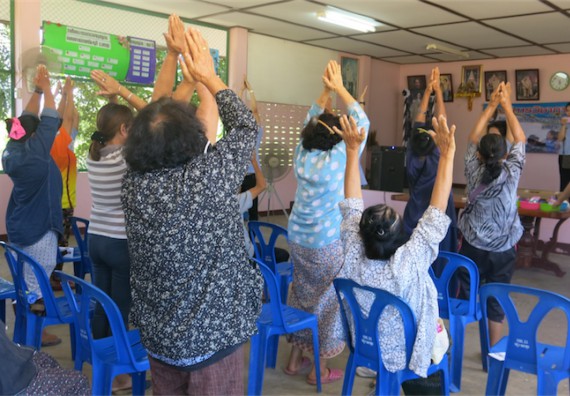 โปรแกรมวิชาสาธารณสุขศาสตร์ จัดกิจกรรมบริการวิชาการด้านสุขภาพ