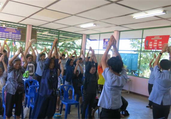 โปรแกรมวิชาสาธารณสุขศาสตร์ จัดกิจกรรมบริการวิชาการด้านสุขภาพ