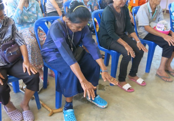 โปรแกรมวิชาสาธารณสุขศาสตร์ จัดกิจกรรมบริการวิชาการด้านสุขภาพ