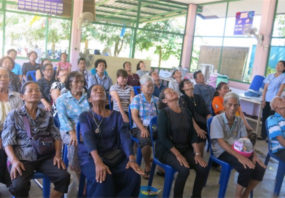 โปรแกรมวิชาสาธารณสุขศาสตร์ จัดกิจกรรมบริการวิชาการด้านสุขภาพ