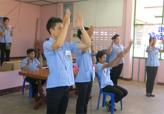 โปรแกรมวิชาสาธารณสุขศาสตร์ จัดกิจกรรมบริการวิชาการด้านสุขภาพ