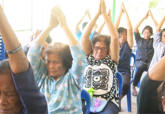 โปรแกรมวิชาสาธารณสุขศาสตร์ จัดกิจกรรมบริการวิชาการด้านสุขภาพ