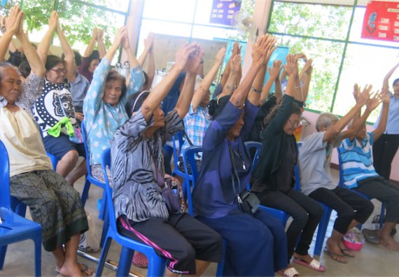 โปรแกรมวิชาสาธารณสุขศาสตร์ จัดกิจกรรมบริการวิชาการด้านสุขภาพ