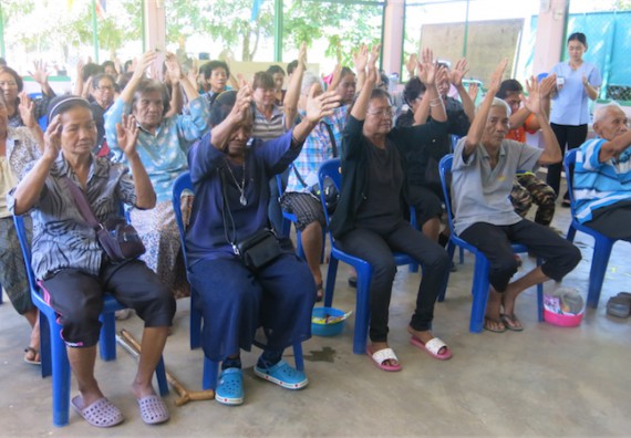 โปรแกรมวิชาสาธารณสุขศาสตร์ จัดกิจกรรมบริการวิชาการด้านสุขภาพ