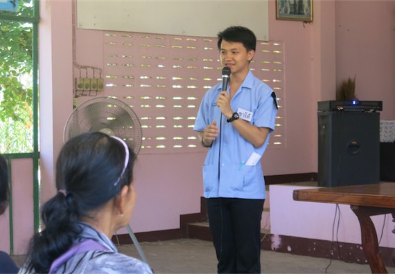 โปรแกรมวิชาสาธารณสุขศาสตร์ จัดกิจกรรมบริการวิชาการด้านสุขภาพ