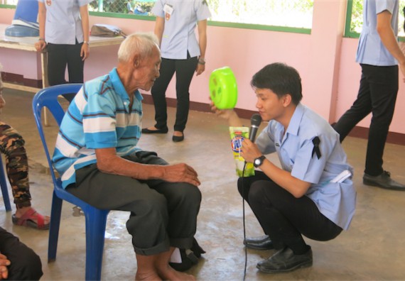 โปรแกรมวิชาสาธารณสุขศาสตร์ จัดกิจกรรมบริการวิชาการด้านสุขภาพ