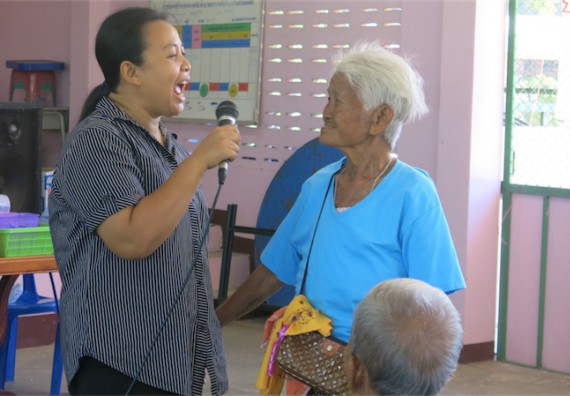 โปรแกรมวิชาสาธารณสุขศาสตร์ จัดกิจกรรมบริการวิชาการด้านสุขภาพ