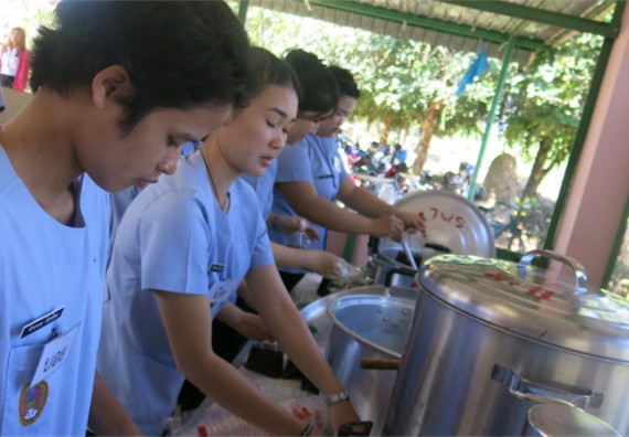 โปรแกรมวิชาสาธารณสุขศาสตร์ จัดกิจกรรมบริการวิชาการด้านสุขภาพ