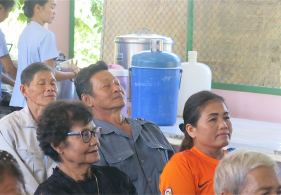 โปรแกรมวิชาสาธารณสุขศาสตร์ จัดกิจกรรมบริการวิชาการด้านสุขภาพ