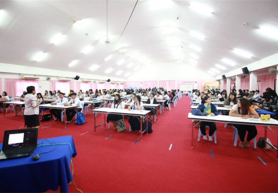 ภาพกิจกรรม พัฒนาทักษะภาษาอังกฤษสำหรับนักศึกษาคณะวิทยาศาสตร์และเทคโนโลยี