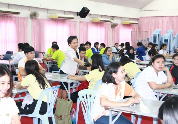 ภาพกิจกรรม พัฒนาทักษะภาษาอังกฤษสำหรับนักศึกษาคณะวิทยาศาสตร์และเทคโนโลยี