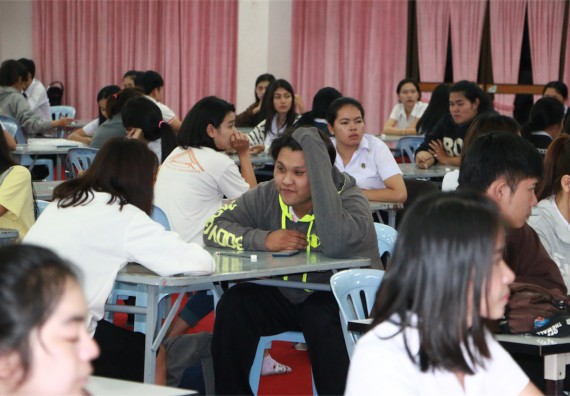 ภาพกิจกรรม พัฒนาทักษะภาษาอังกฤษสำหรับนักศึกษาคณะวิทยาศาสตร์และเทคโนโลยี