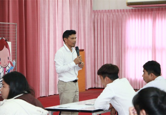 ภาพกิจกรรม พัฒนาทักษะภาษาอังกฤษสำหรับนักศึกษาคณะวิทยาศาสตร์และเทคโนโลยี