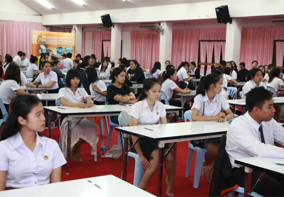 ภาพกิจกรรม พัฒนาทักษะภาษาอังกฤษสำหรับนักศึกษาคณะวิทยาศาสตร์และเทคโนโลยี