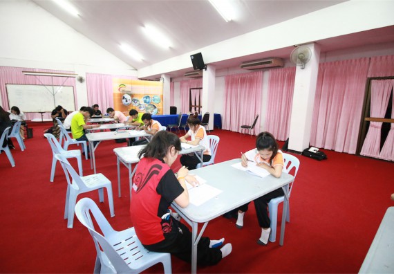 ภาพกิจกรรม พัฒนาทักษะภาษาอังกฤษสำหรับนักศึกษาคณะวิทยาศาสตร์และเทคโนโลยี