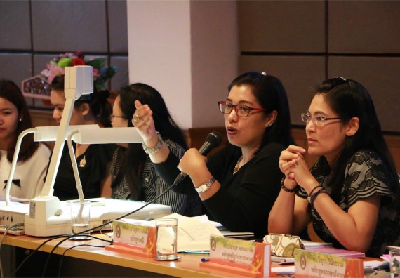 ภาพกิจกรรม คณะวิทยาศาสตร์ฯ เข้าร่วมการแลกเปลี่ยนเรียนรู้การประกันคุณภาพระดับหลักสูตร องค์ประกอบ 5